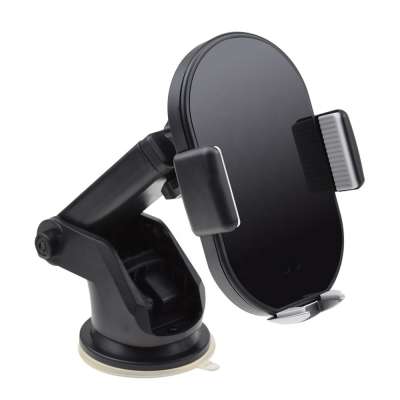 New Touch Infrared Sensor Auto Lock Cellphone 10W 7.5W 5W Fast Qi Wireless Car Charger Phone Holder